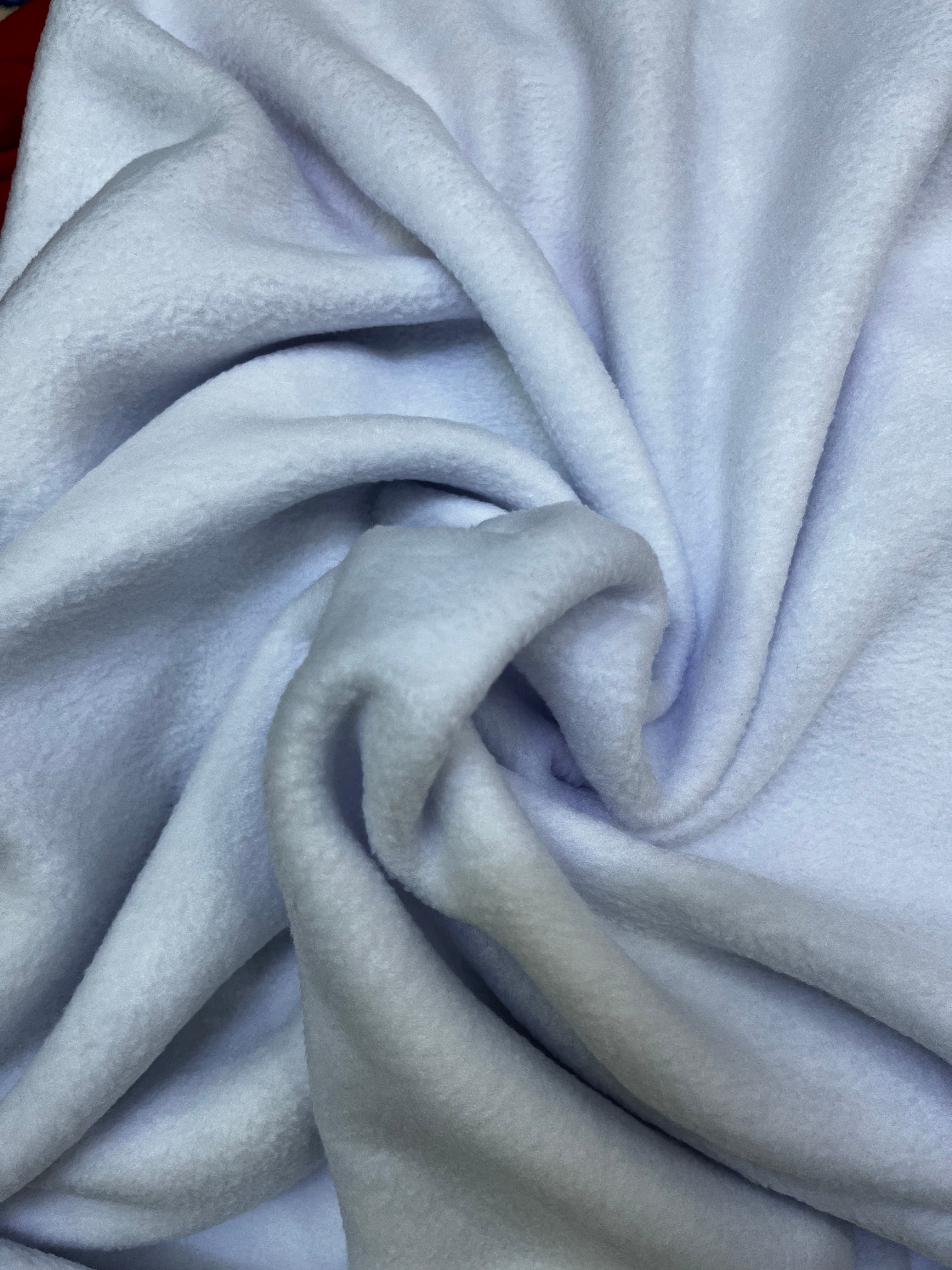 Tela Polar Blanco – Ideal para Abrigo y Manualidades