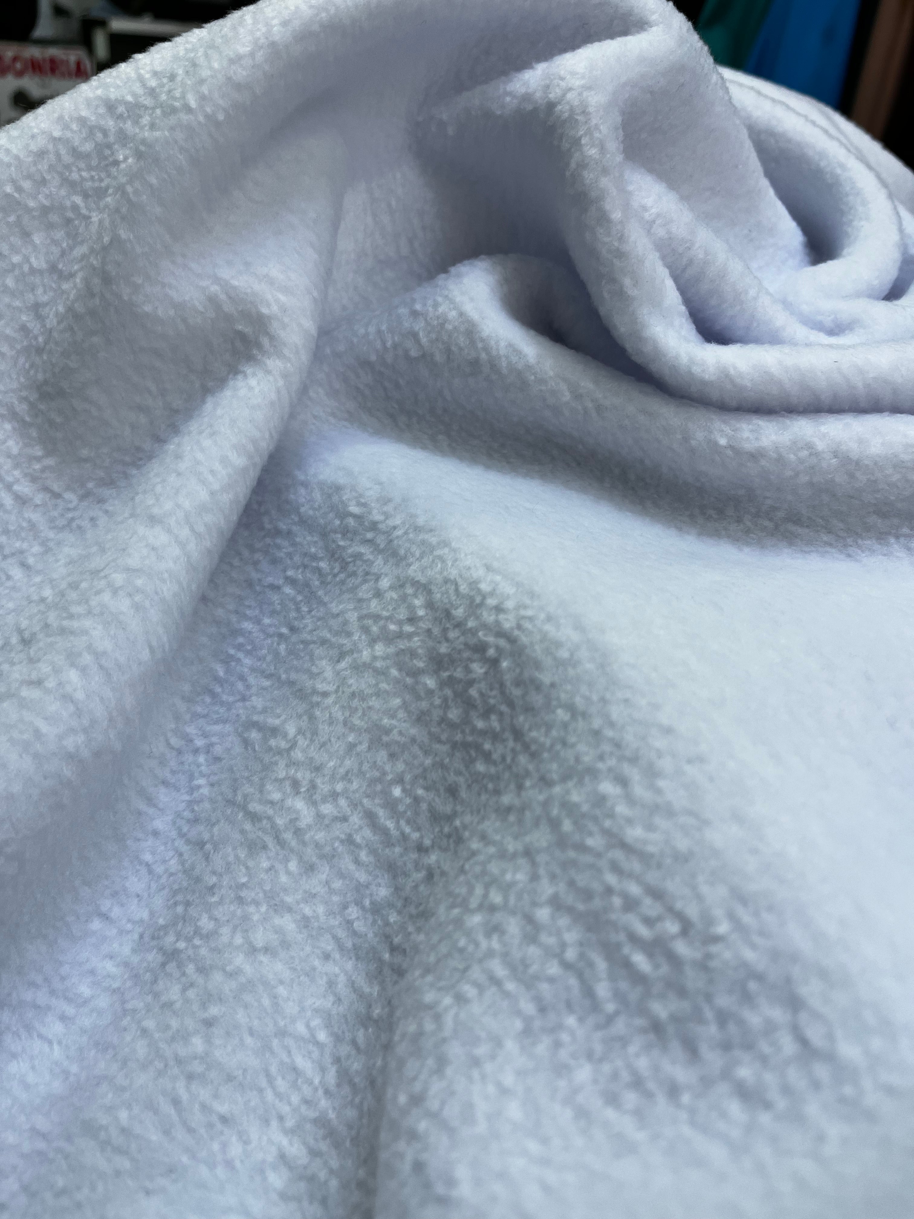 Tela Polar Blanco – Ideal para Abrigo y Manualidades