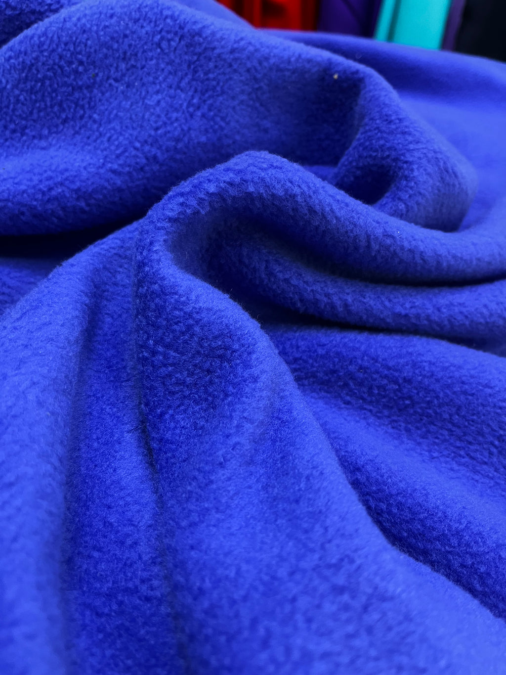 Tela Polar Azul Rey – Ideal para Abrigo y Manualidades