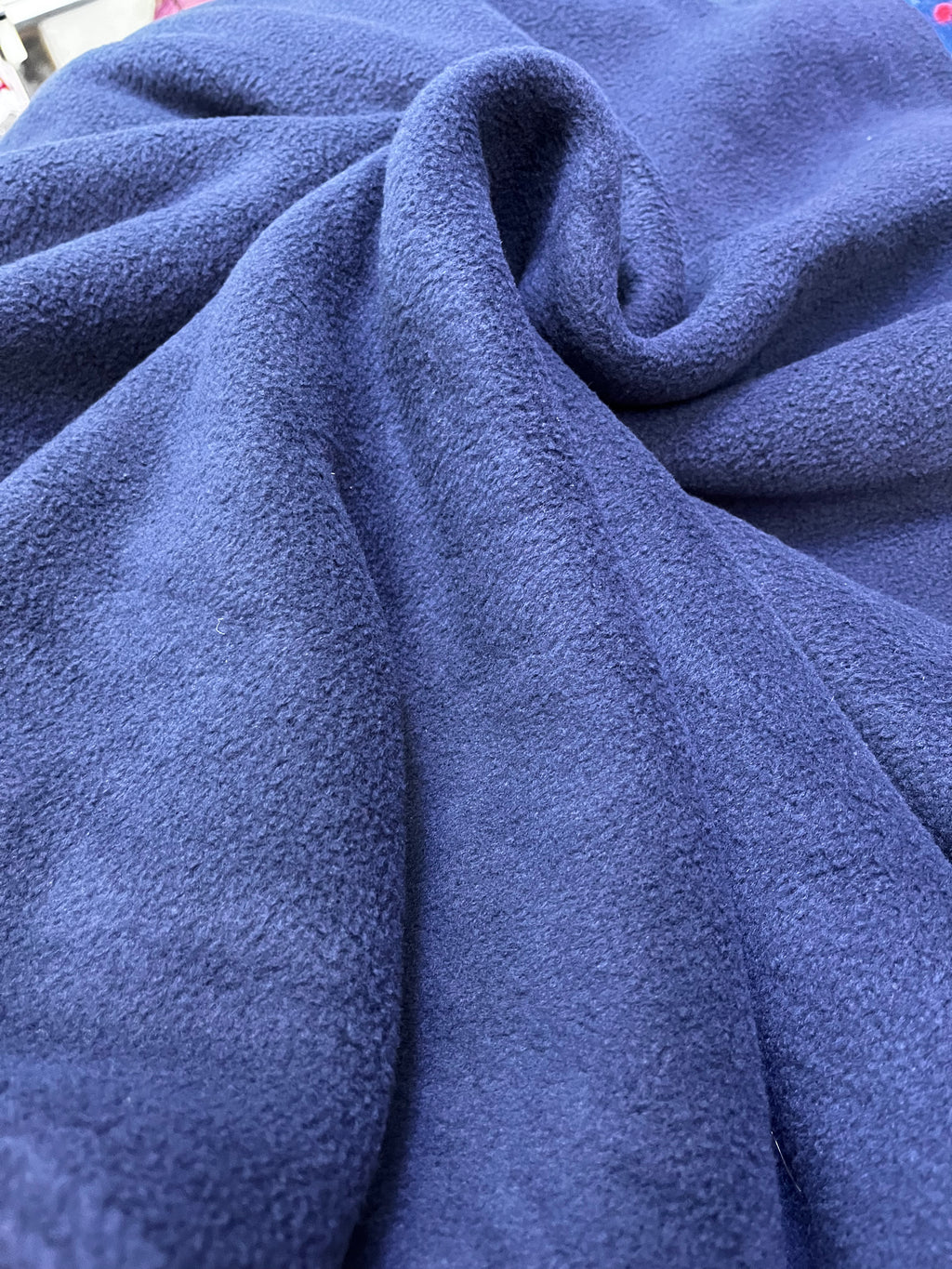 Tela Polar Azul Marino – Ideal para Abrigo y Manualidades