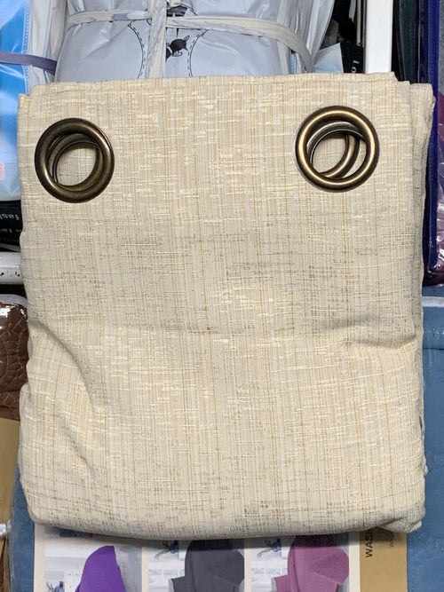 Cortina lino bamboo gris